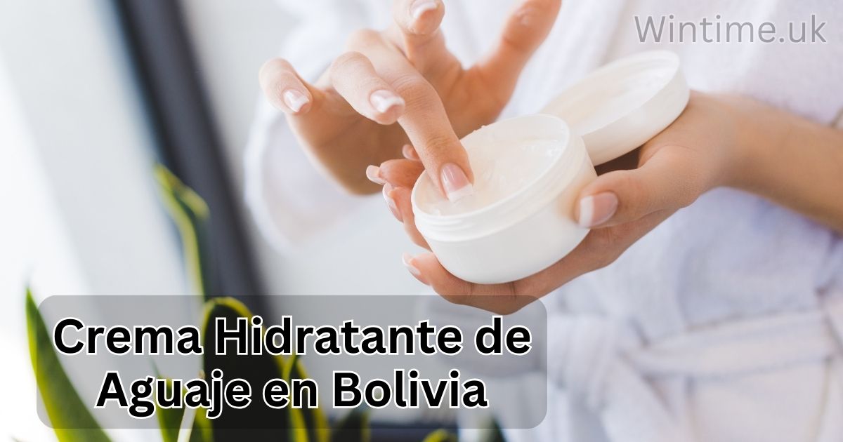 Crema Hidratante de Aguaje en Bolivia