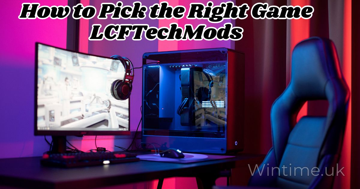 How to Pick the Right Game LCFTechMods