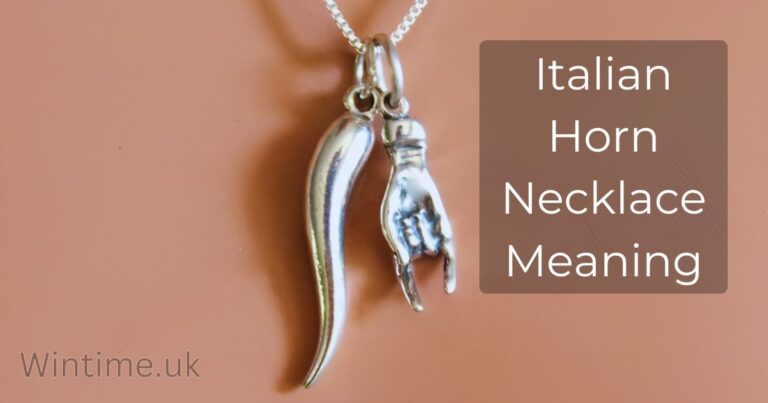 Italian Horn Necklace Meaning