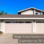 Nega Autorizzazione Cappotto Superbonus 110 Garage