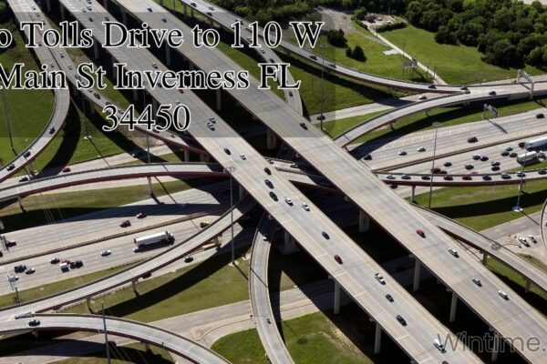 No Tolls Drive to 110 W Main St, Inverness FL 34450