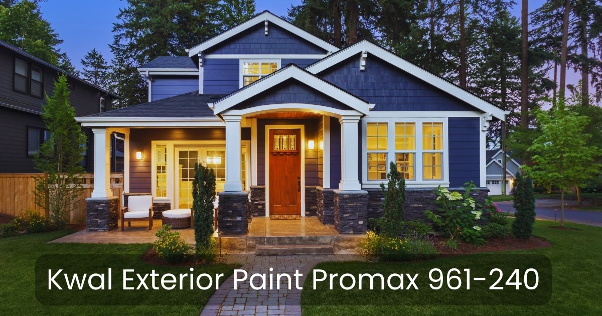 Kwal Exterior Paint Promax 961-240